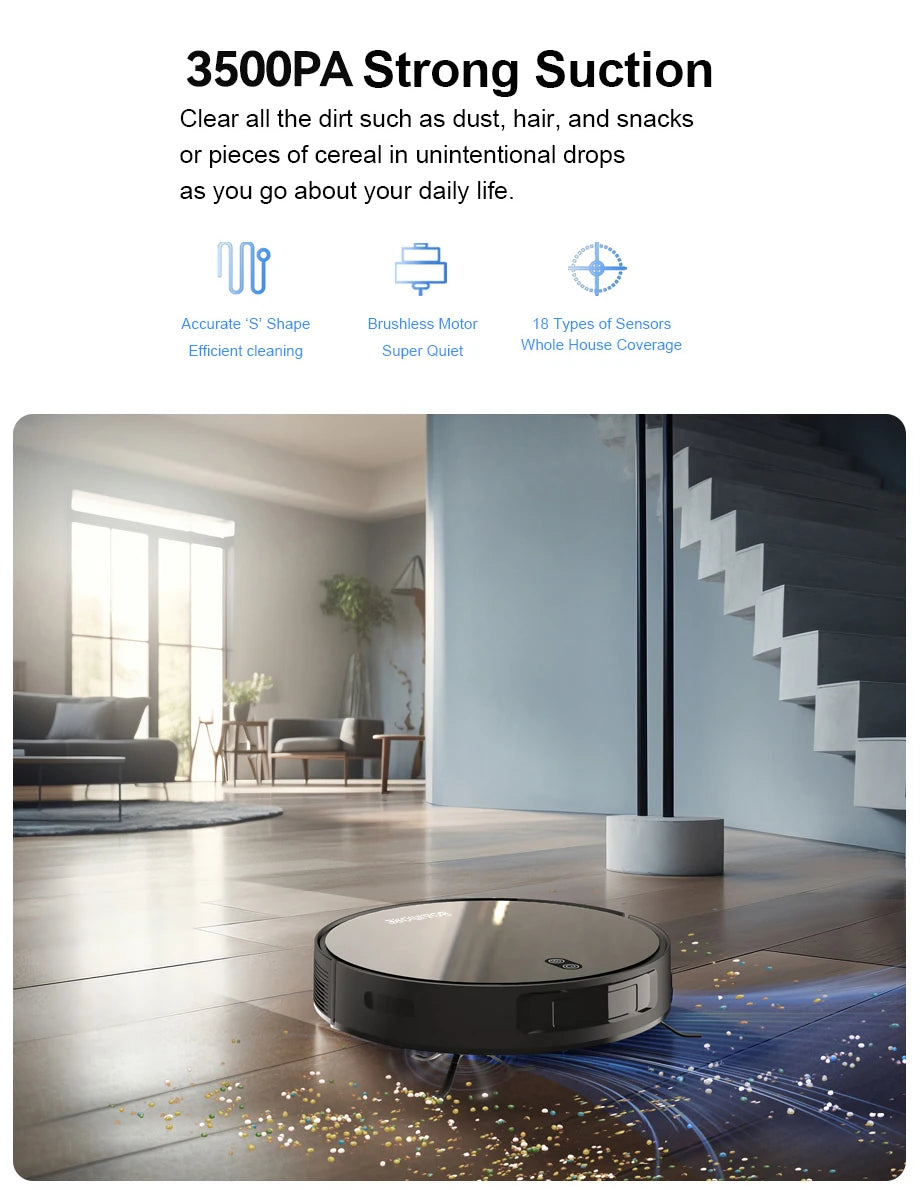 Robot Vacuum Cleaner And Mop