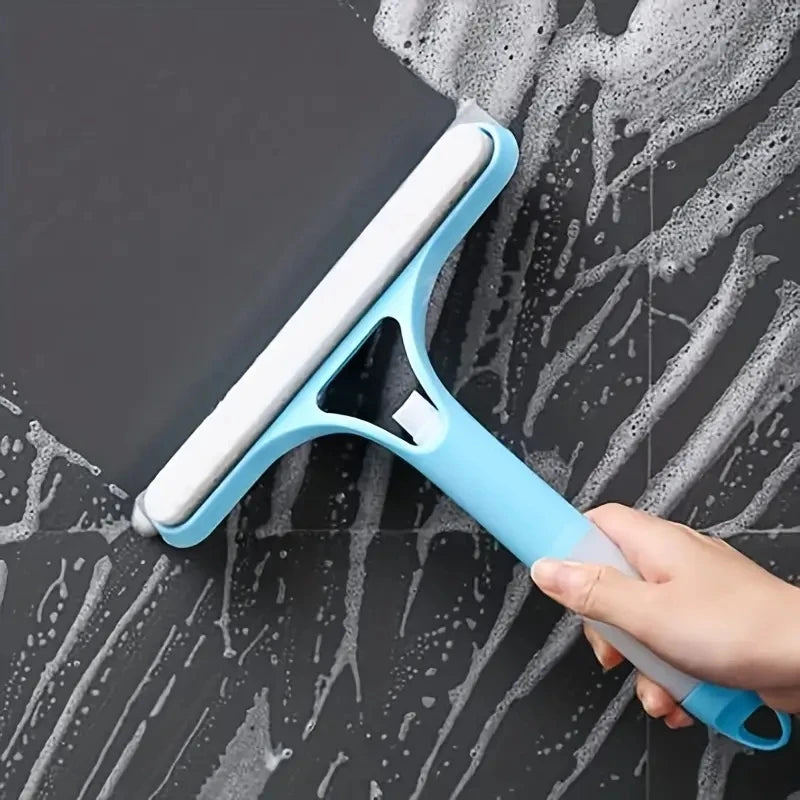 3-in-1 multi-function cleaner with watering can & wiper.