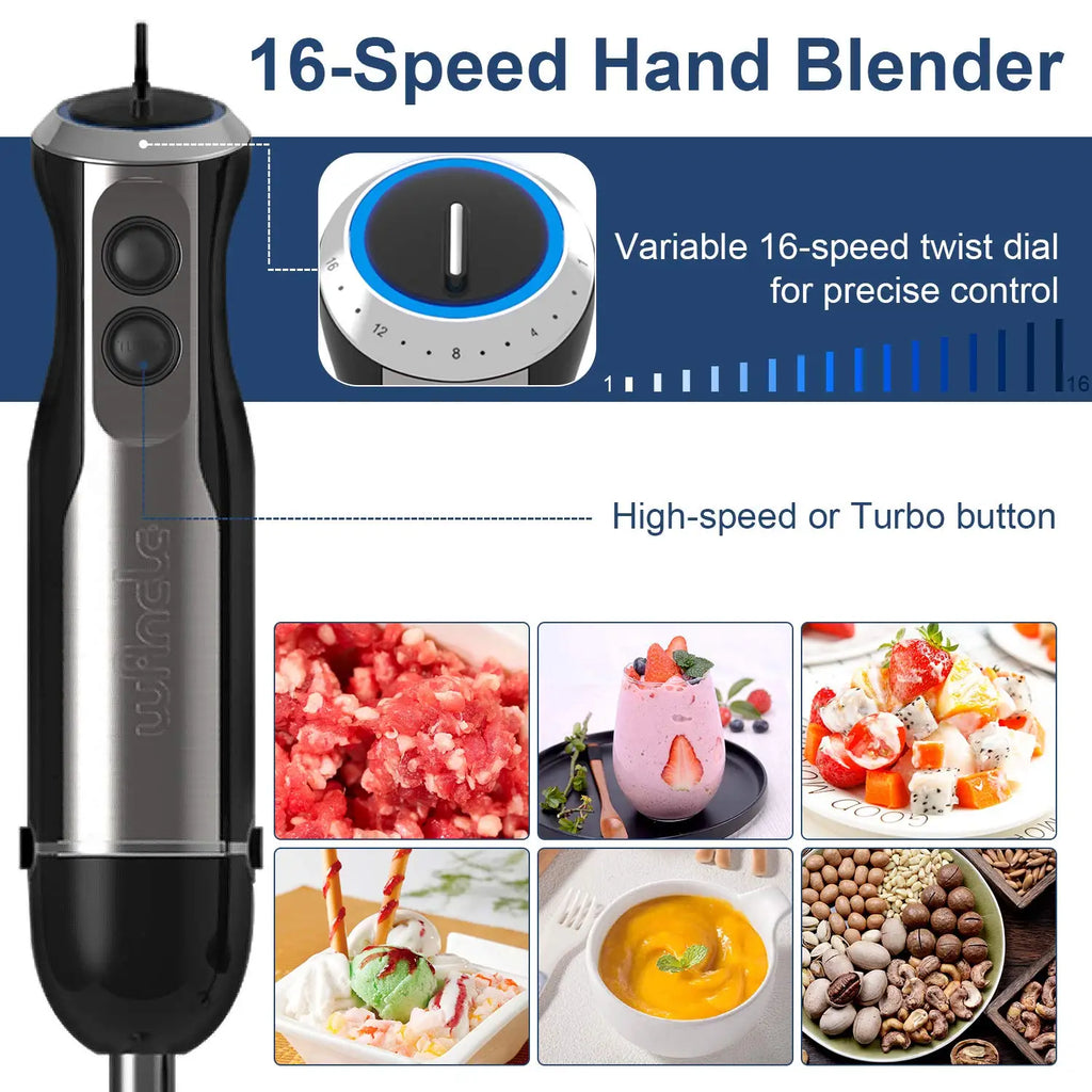 Wancle Immersion 4 in 1 Hand Blender