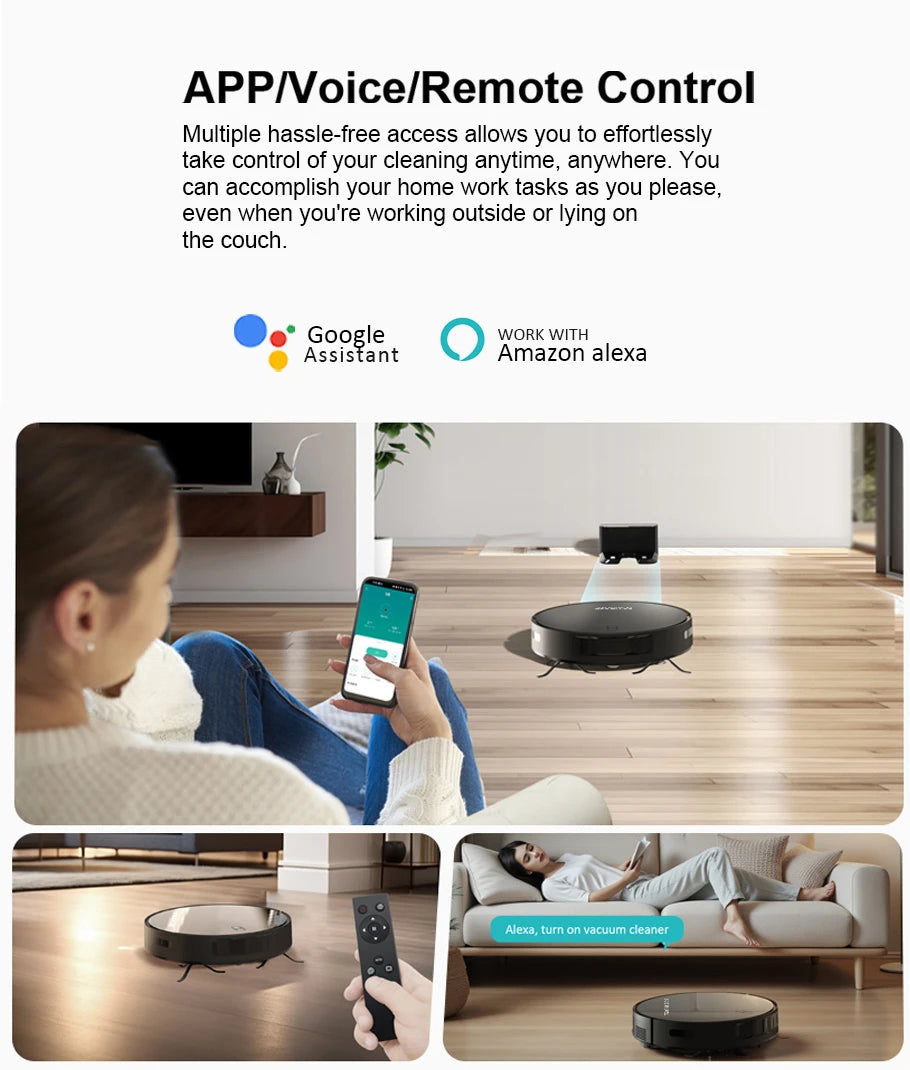 Robot Vacuum Cleaner And Mop
