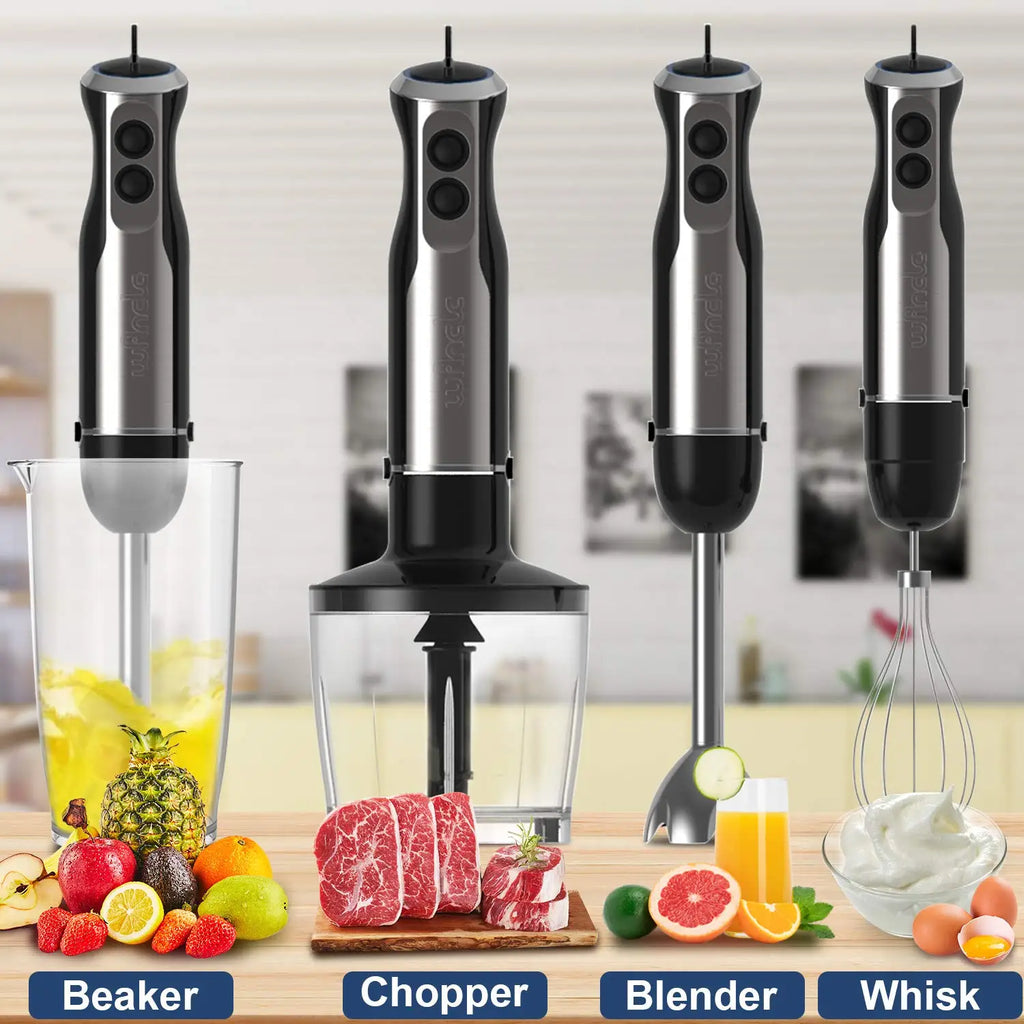 Wancle Immersion 4 in 1 Hand Blender