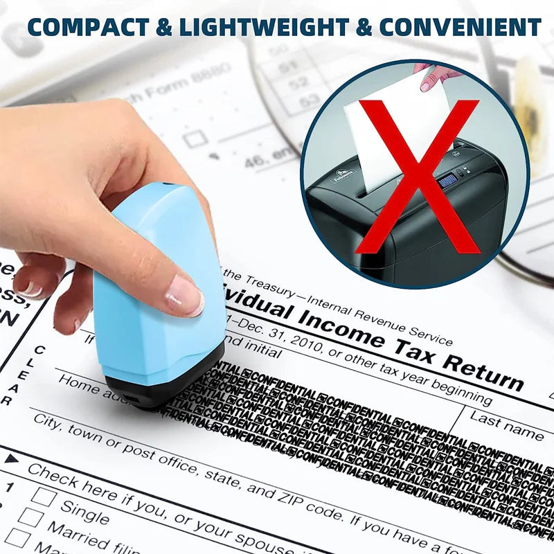 Identity Protection Roller Stamp